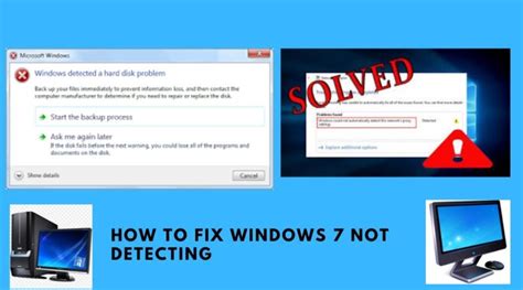 Windows 7 notdetecting active network
